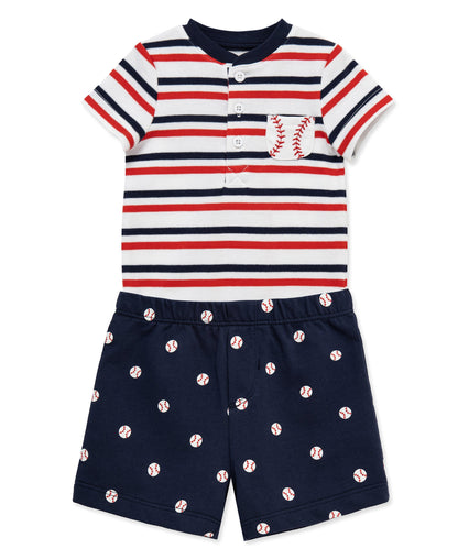 Baseball Short Set