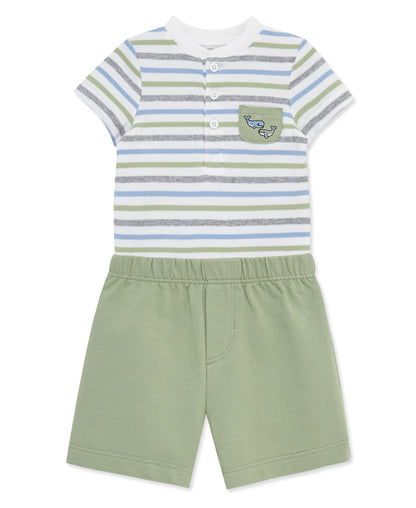 Whales Short Set