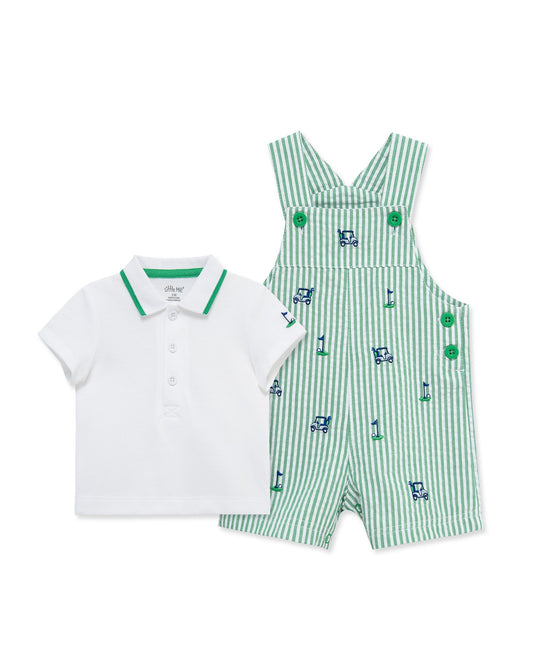 Golf Woven Shortall Set (12M-24M)