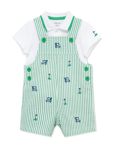 Golf Woven Shortall Set (12M-24M)