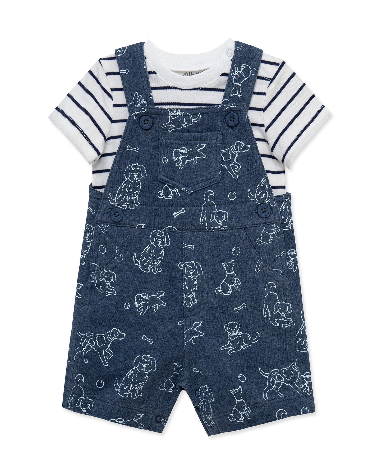 Puppies Shortall Set (12M-24M)