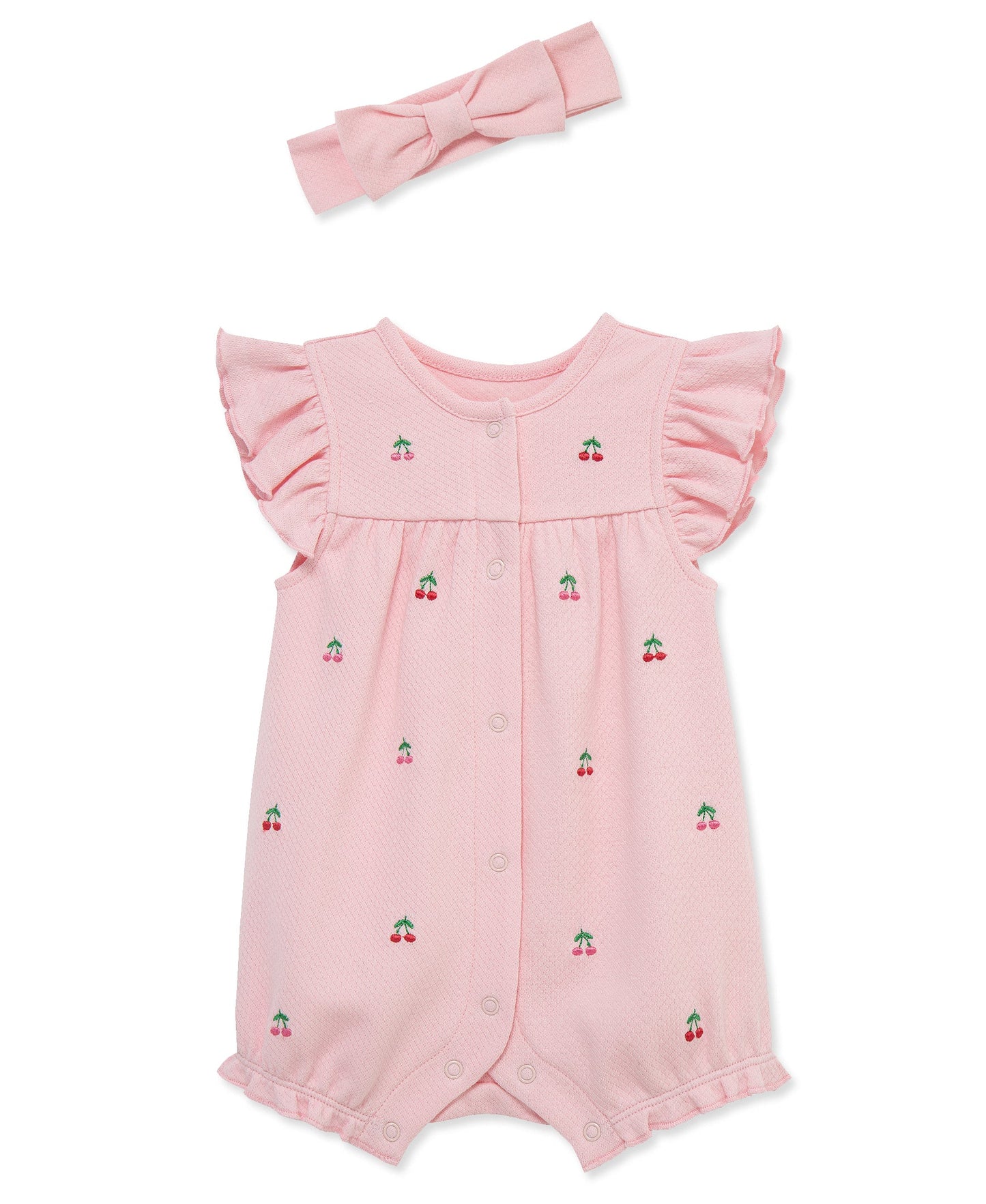 Cherries Romper & Headband