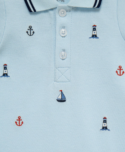 Nautical Romper & Hat