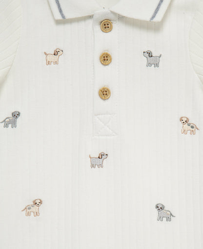 Puppies Romper & Hat