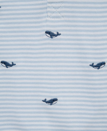 Whales Romper & Hat