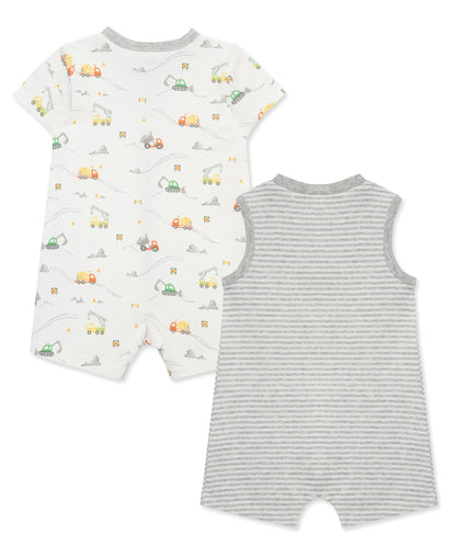 Trucks Rompers (2-Pack)