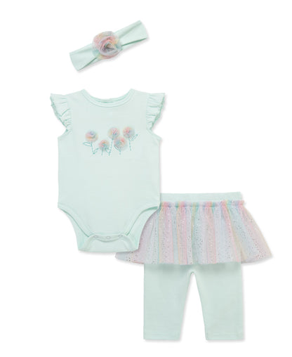 Rainbow Skegging & Headband Set (3M-12M)