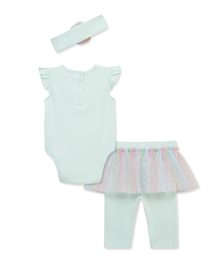 Rainbow Skegging & Headband Set (3M-12M)