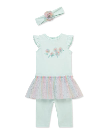 Rainbow Skegging & Headband Set (3M-12M)