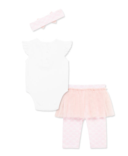 Ballet Skegging & Headband Set (3M-12M)