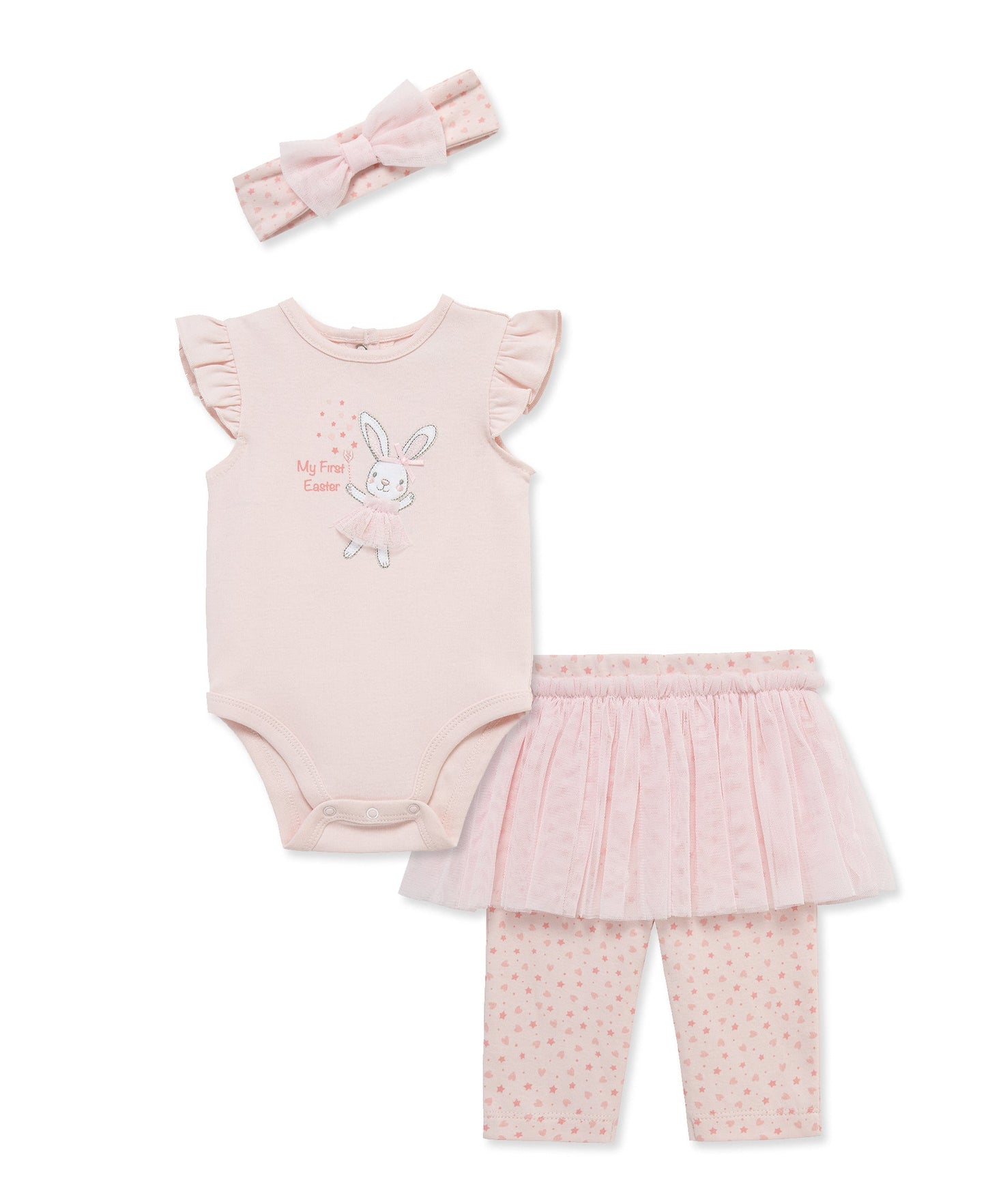 "My First Easter" Bunny Skegging & Headband Set