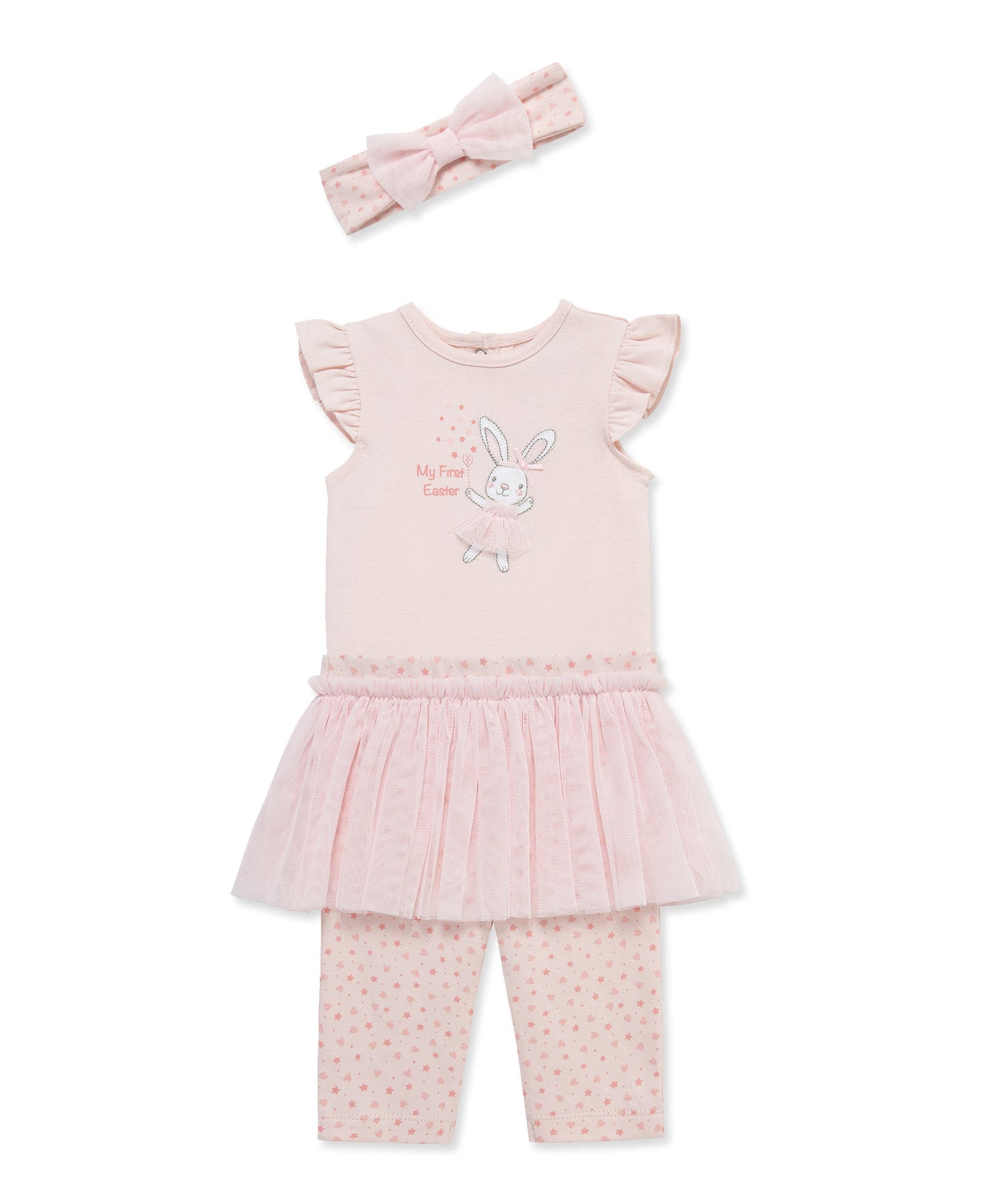 "My First Easter" Bunny Skegging & Headband Set