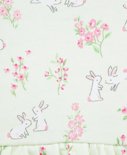 Bunny Knit Dress & Cardigan Set