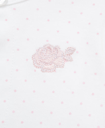 Roses Knit Dress & Cardigan Set