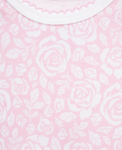 Roses Knit Dress & Cardigan Set