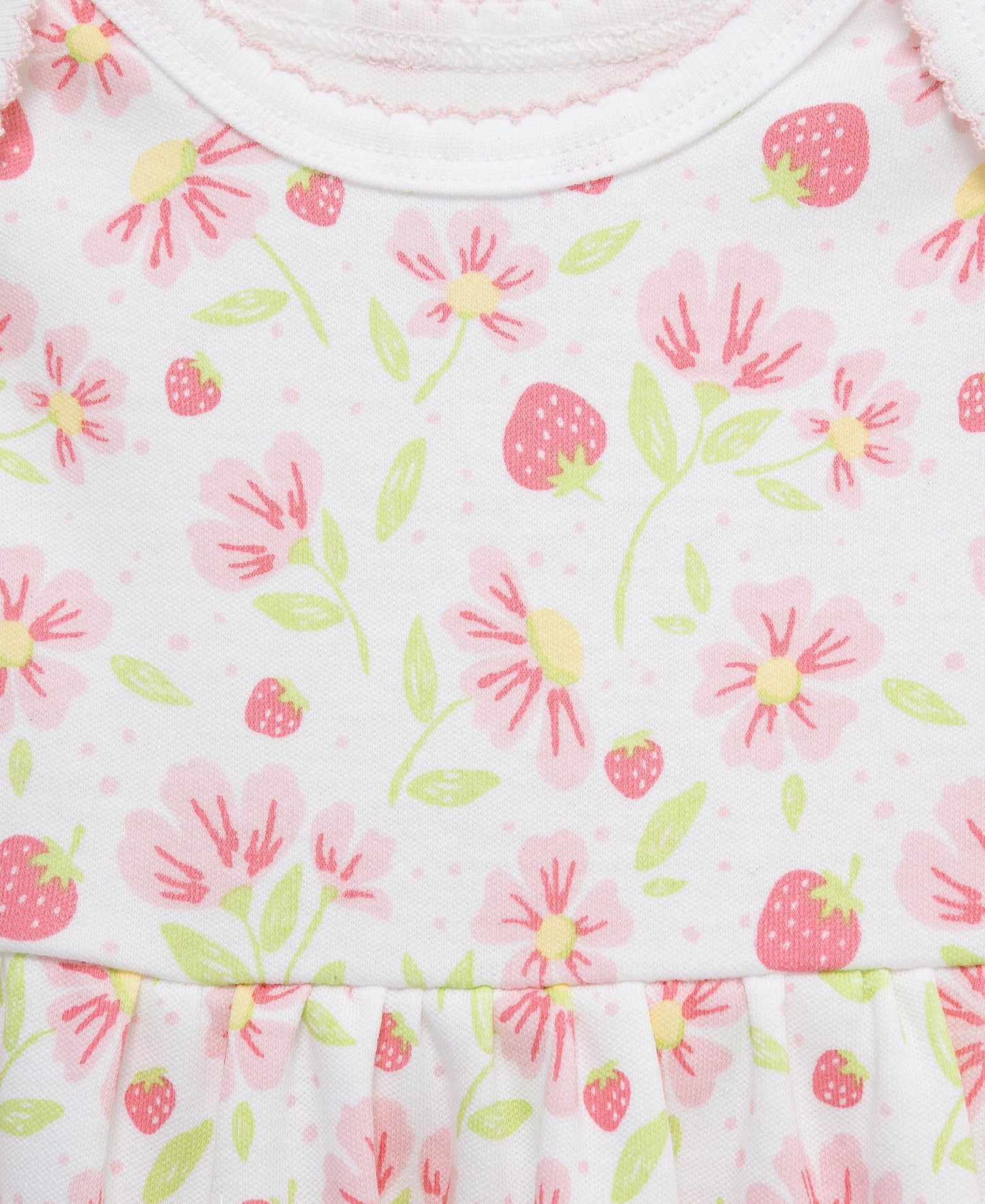 Strawberry Knit Dress & Cardigan Set