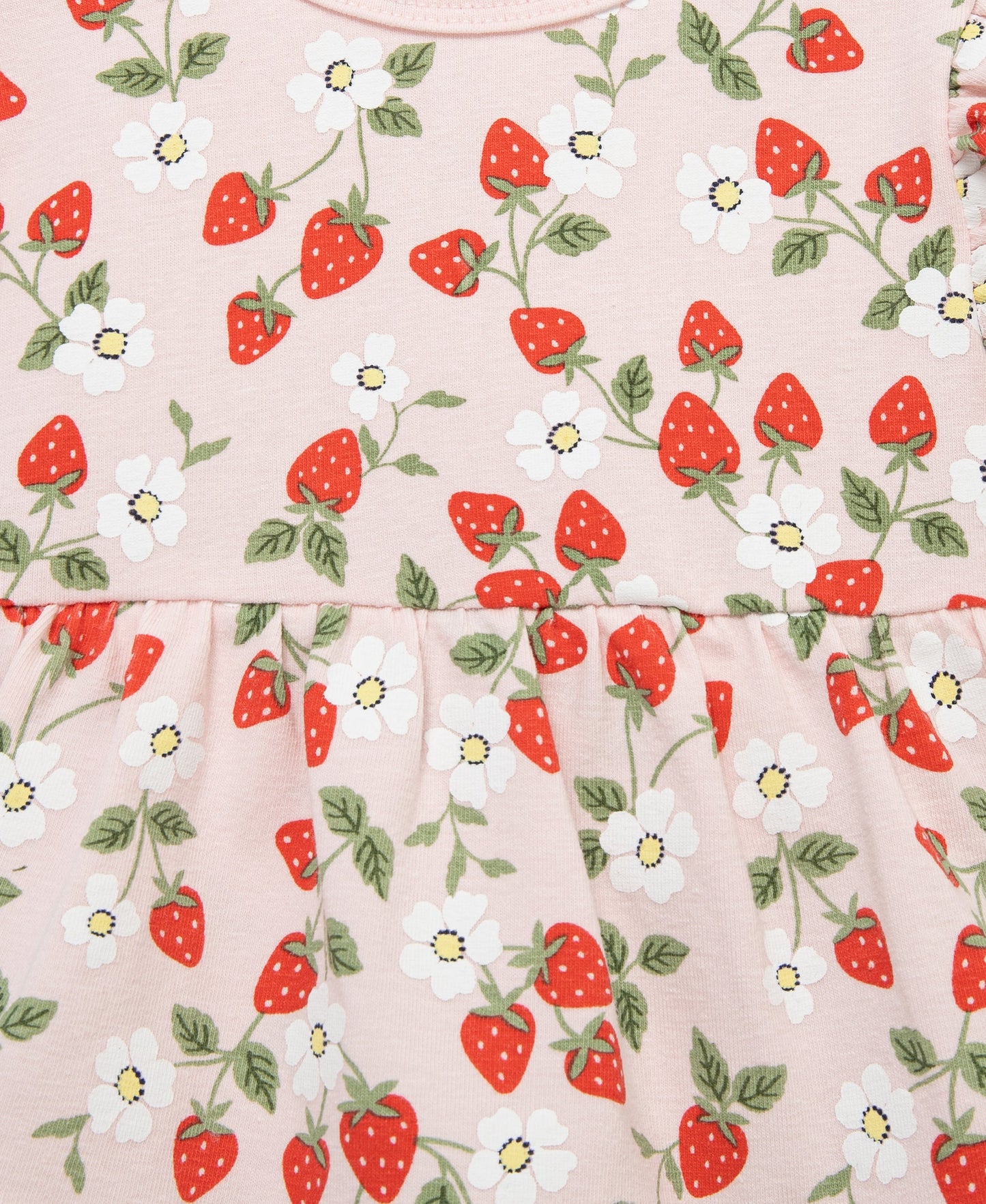 Strawberry Bodysuit Dress & Headband