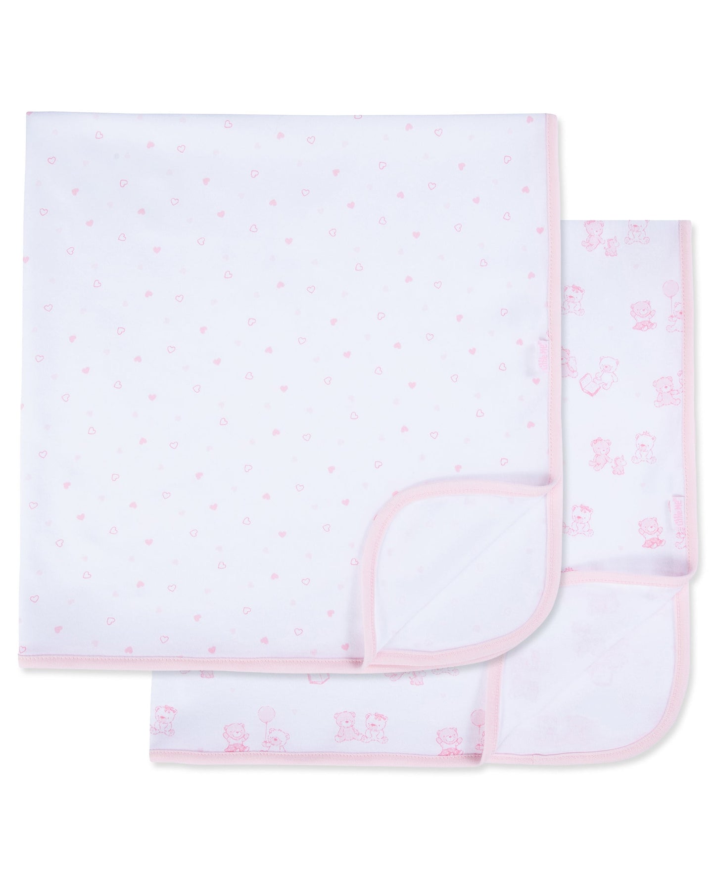 Joyful Bears 2-Pack Receiving Blankets