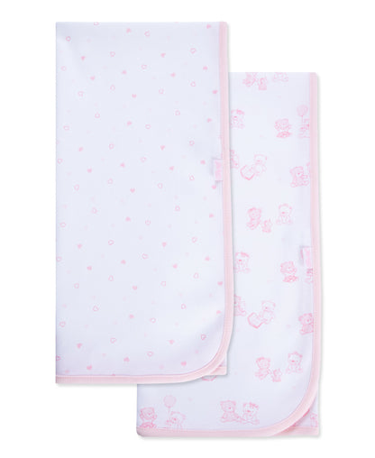 Joyful Bears 2-Pack Receiving Blankets