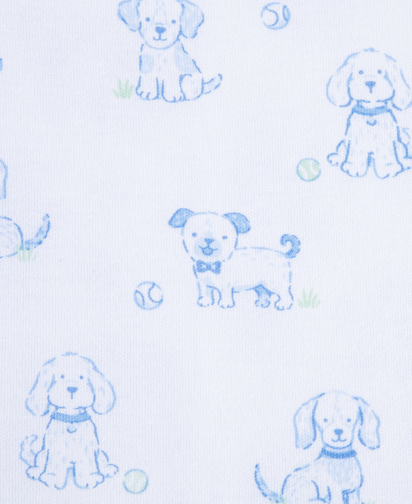 Peppy Puppies Receiving Blankets (2-Pack)