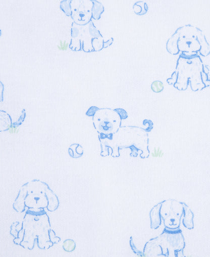 Peppy Puppies Receiving Blankets (2-Pack)