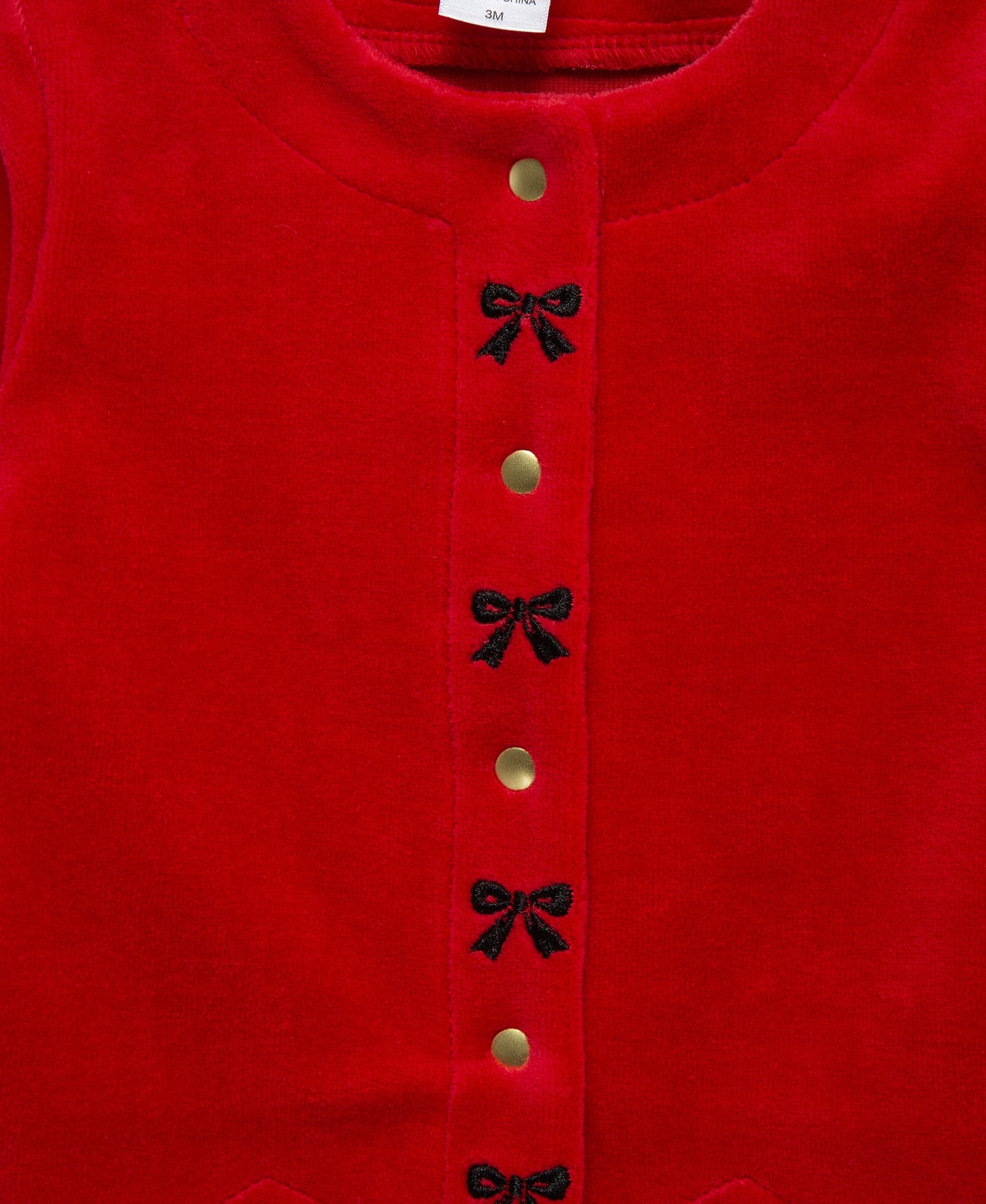 Bows 3 Piece Cardigan Set (3M-9M)