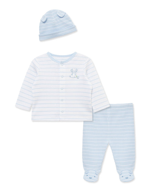 Peppy Puppies 3-Piece Cardigan Set