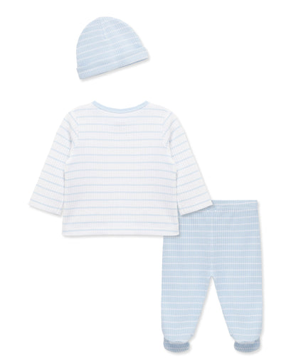 Peppy Puppies 3-Piece Cardigan Set
