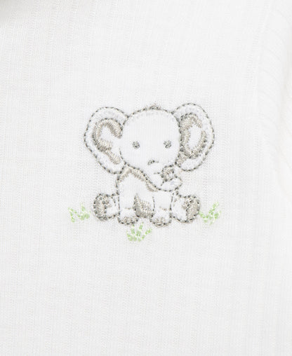 Baby Elephants 2-Piece Cardigan Set