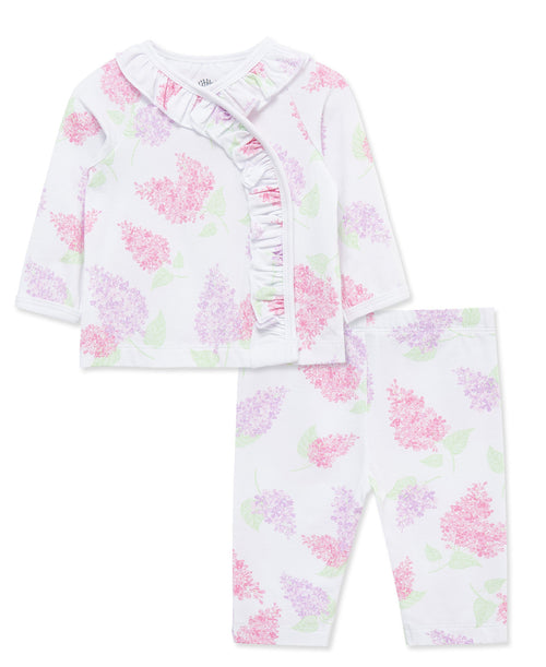 Lovely Lilacs 2-Piece Cardigan Set