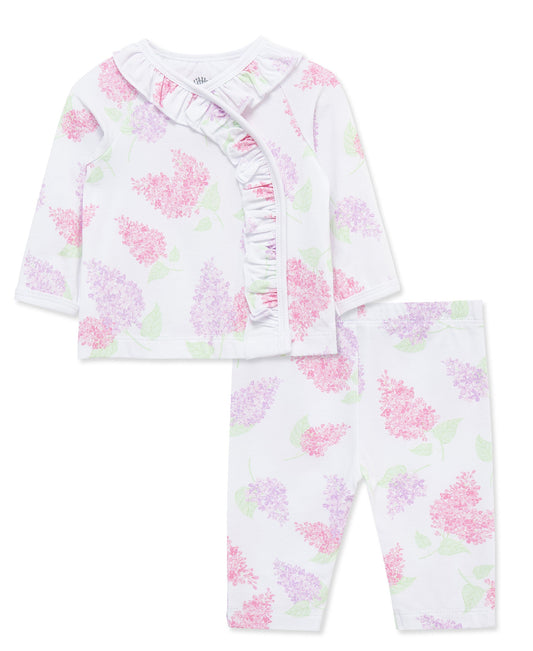 Lovely Lilacs 2-Piece Cardigan Set