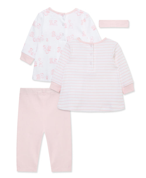 Joyful Bears 3-Piece Pant Set & Headband