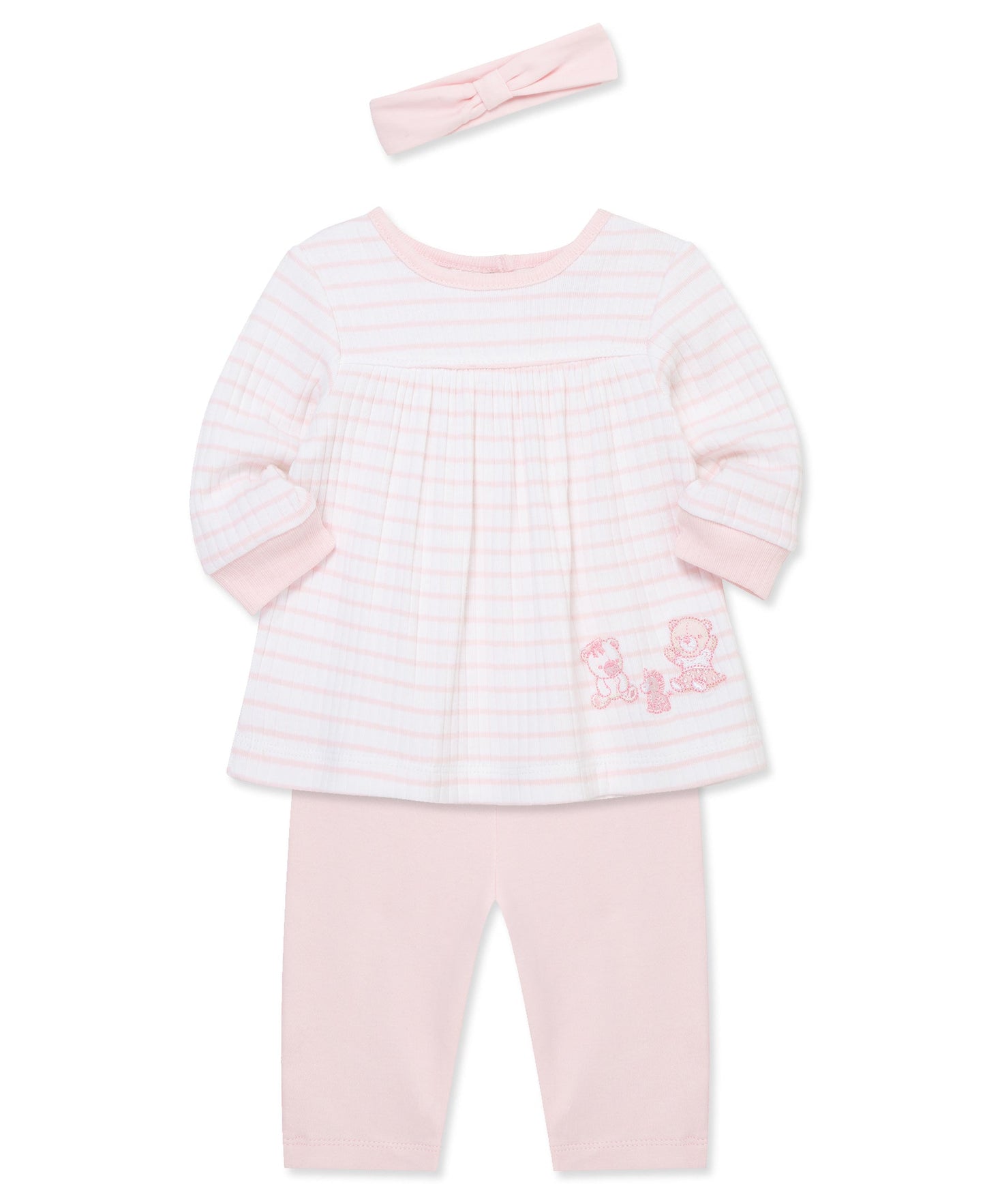 Joyful Bears 3-Piece Pant Set & Headband