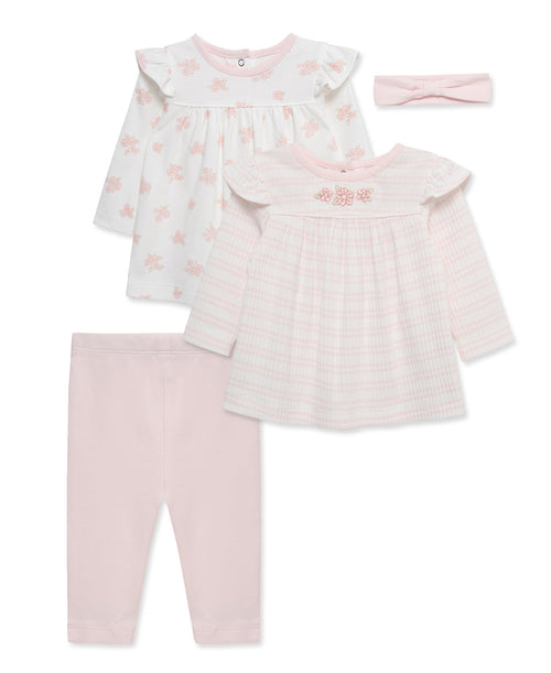 Dainty Bears 3-Piece Pant Set & Headband