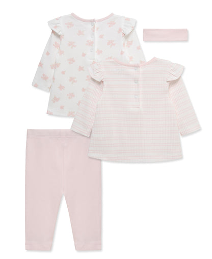 Dainty Bears 3-Piece Pant Set & Headband
