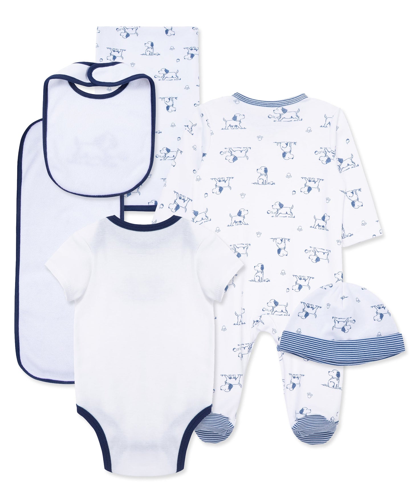 Puppy Toile Printed Gift Box Set