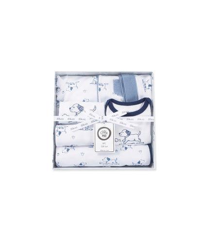 Puppy Toile Printed Gift Box Set