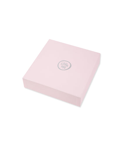 Pink Cable Sweater & Blanket Gift Box