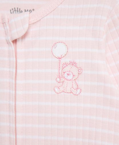 Joyful Bears Zip Footies (2-Pack)