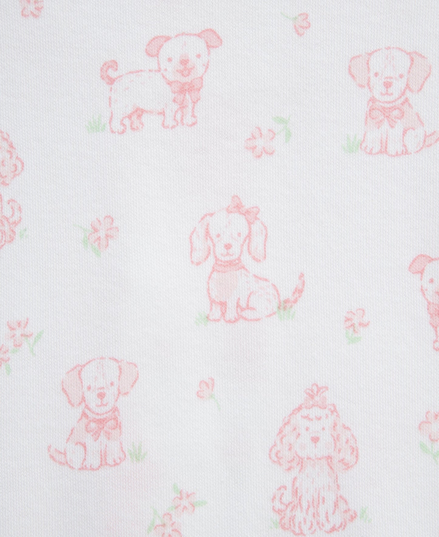 Pretty Puppies 2-Way-Zip Footies (2-Pack)