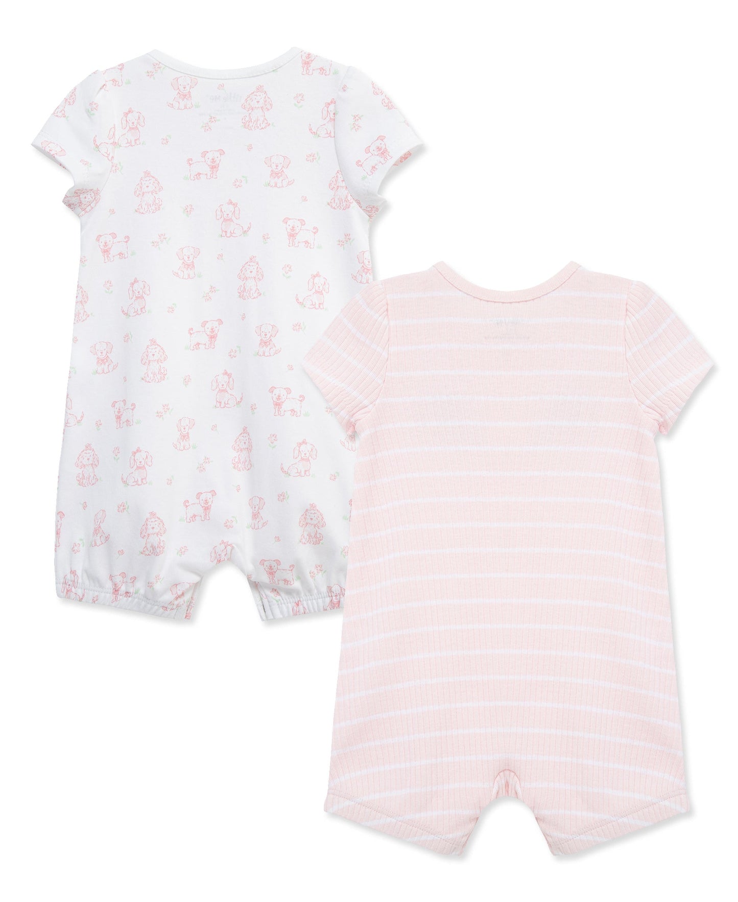Pretty Puppies Rompers (2-Pack)