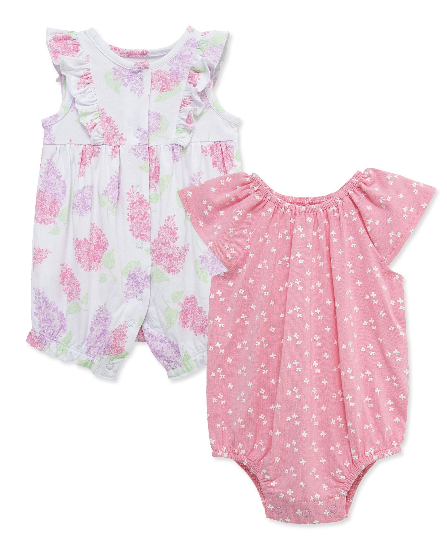 Lovely Lilacs Rompers (2-Pack)