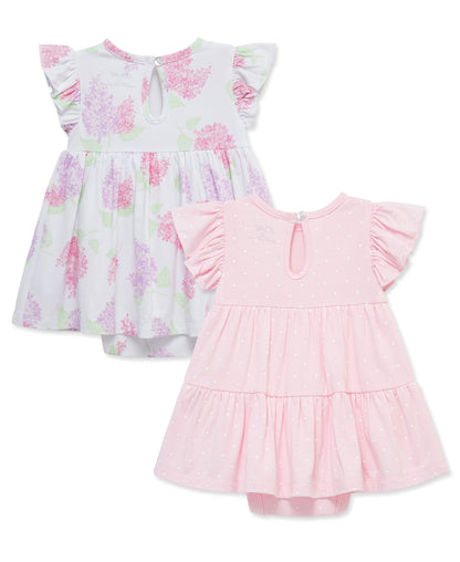 Lovely Lilacs Bodysuit Dresses (2-Pack)