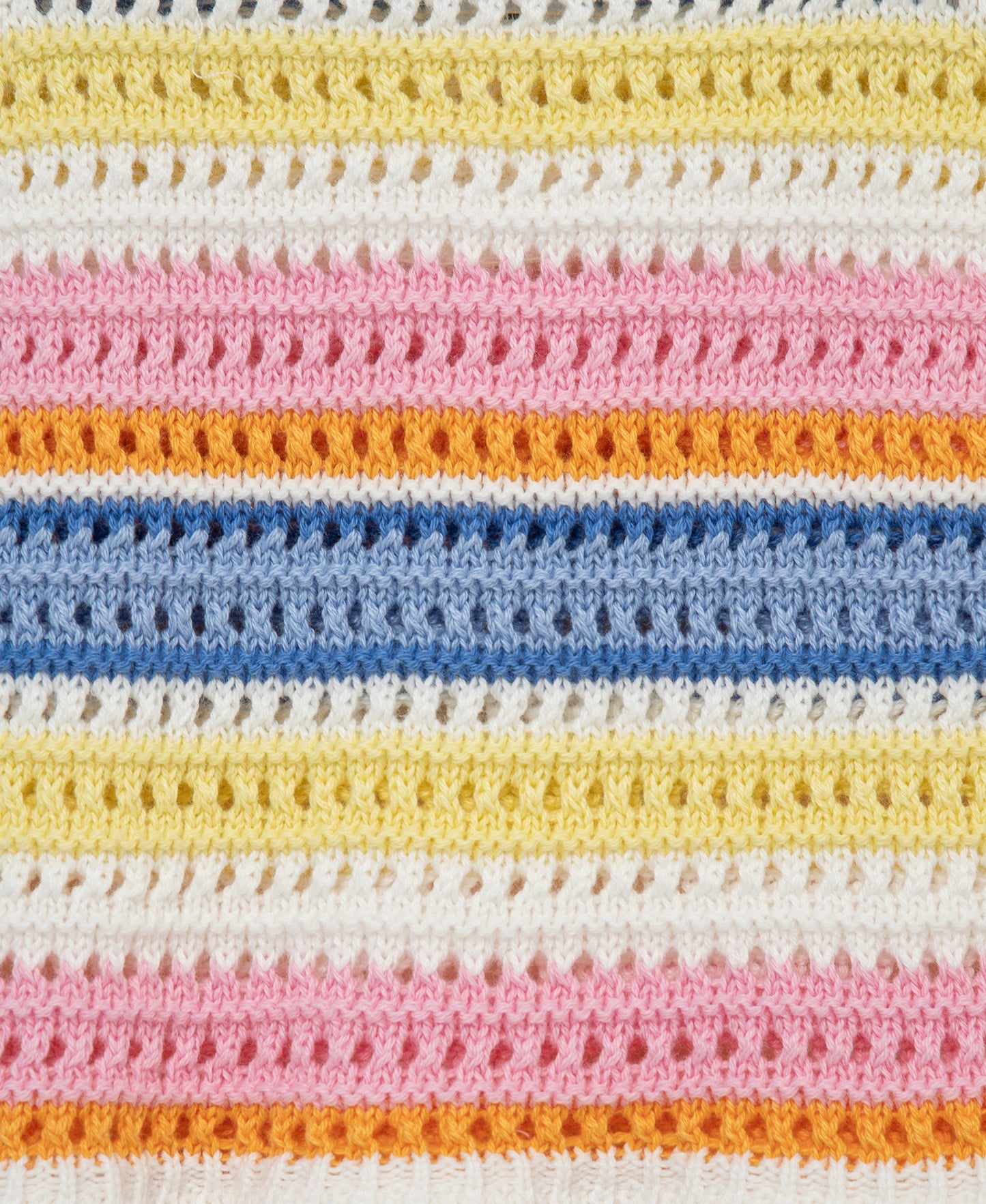 Fun Stripe Pointelle Knit Short Set (12M-24M)