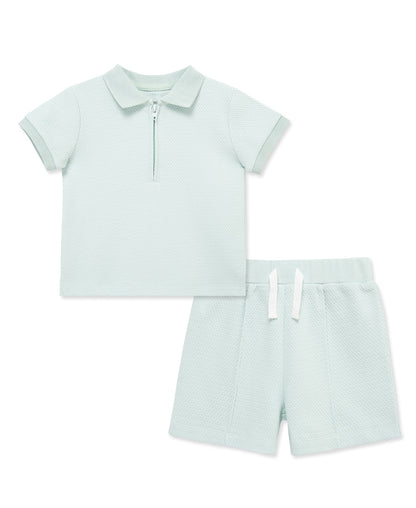 Aqua 2-Piece Short Set (12M-24M)