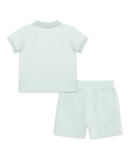 Aqua 2-Piece Short Set (12M-24M)