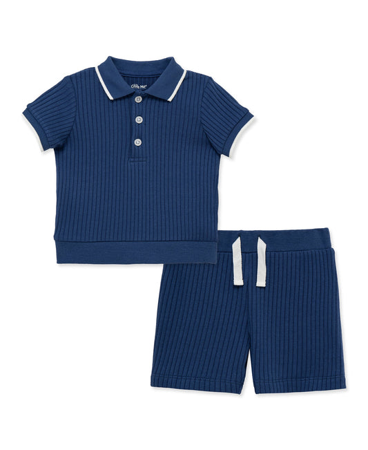 Navy 2-Piece Short Set (12M-24M)