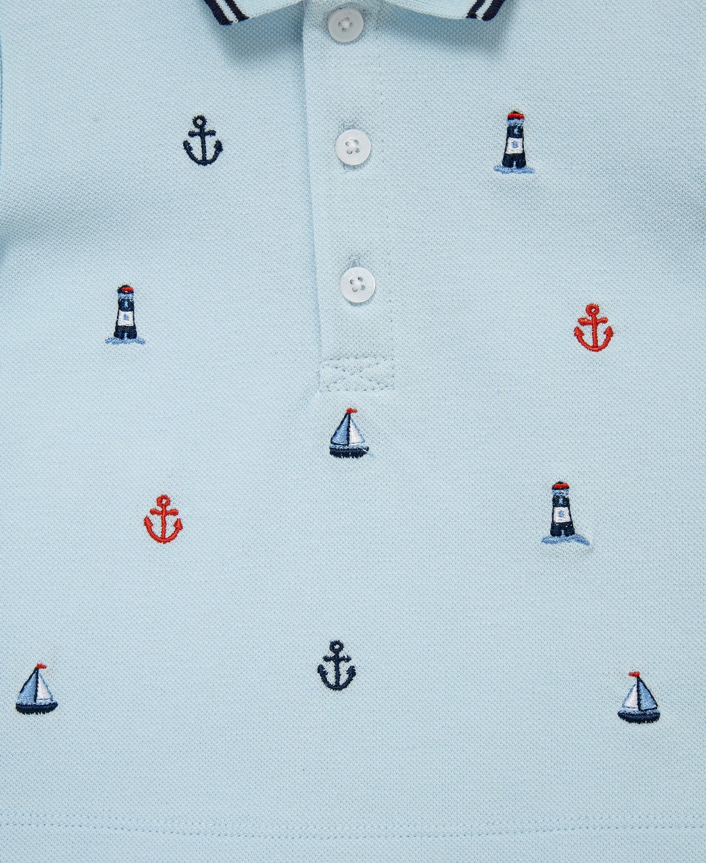 Nautical Polo Short Set (12M-24M)