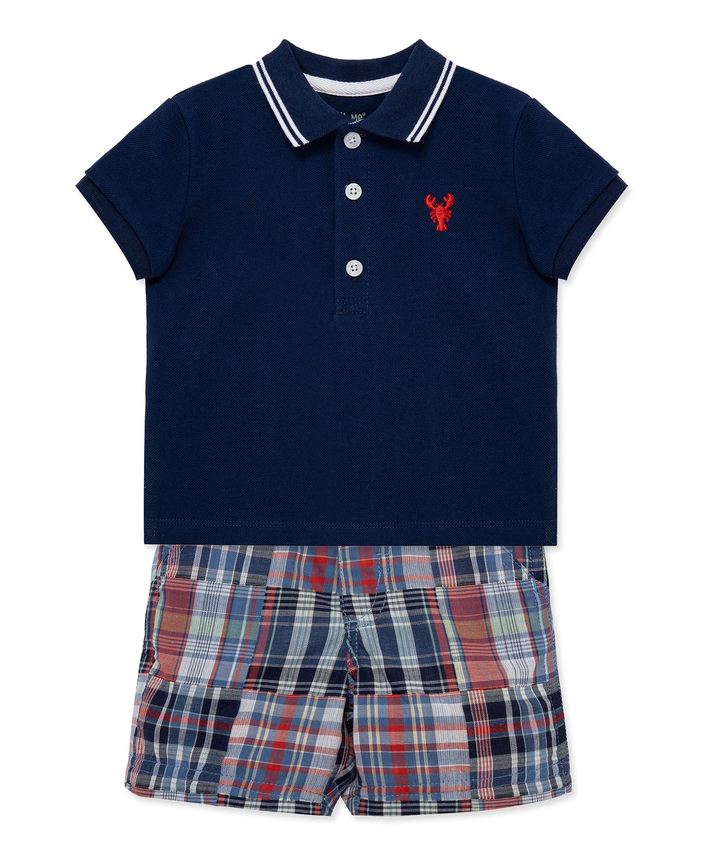 Lobster Polo Short Set (2T-4T)