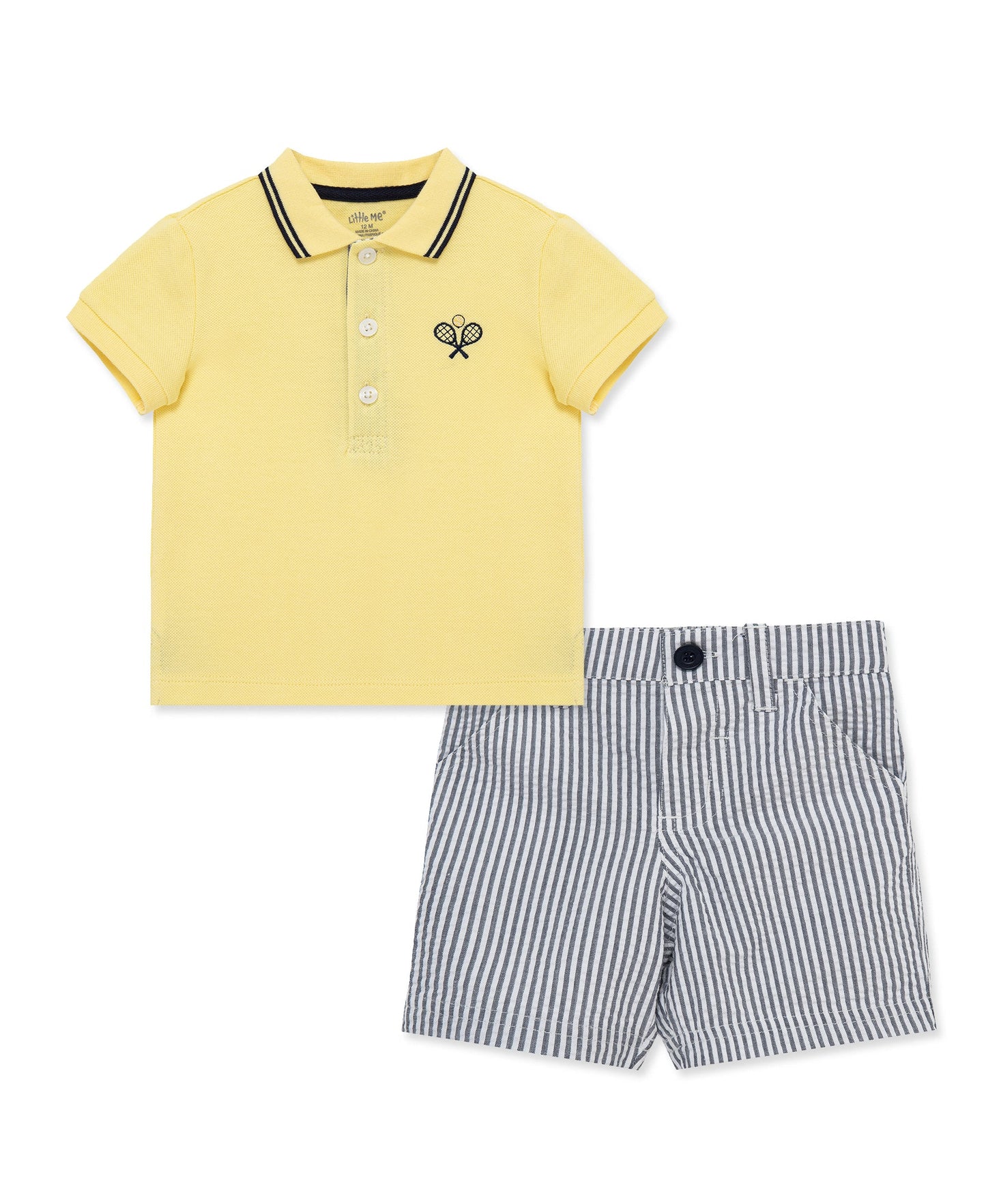 Tennis Polo Short Set (12M-24M)